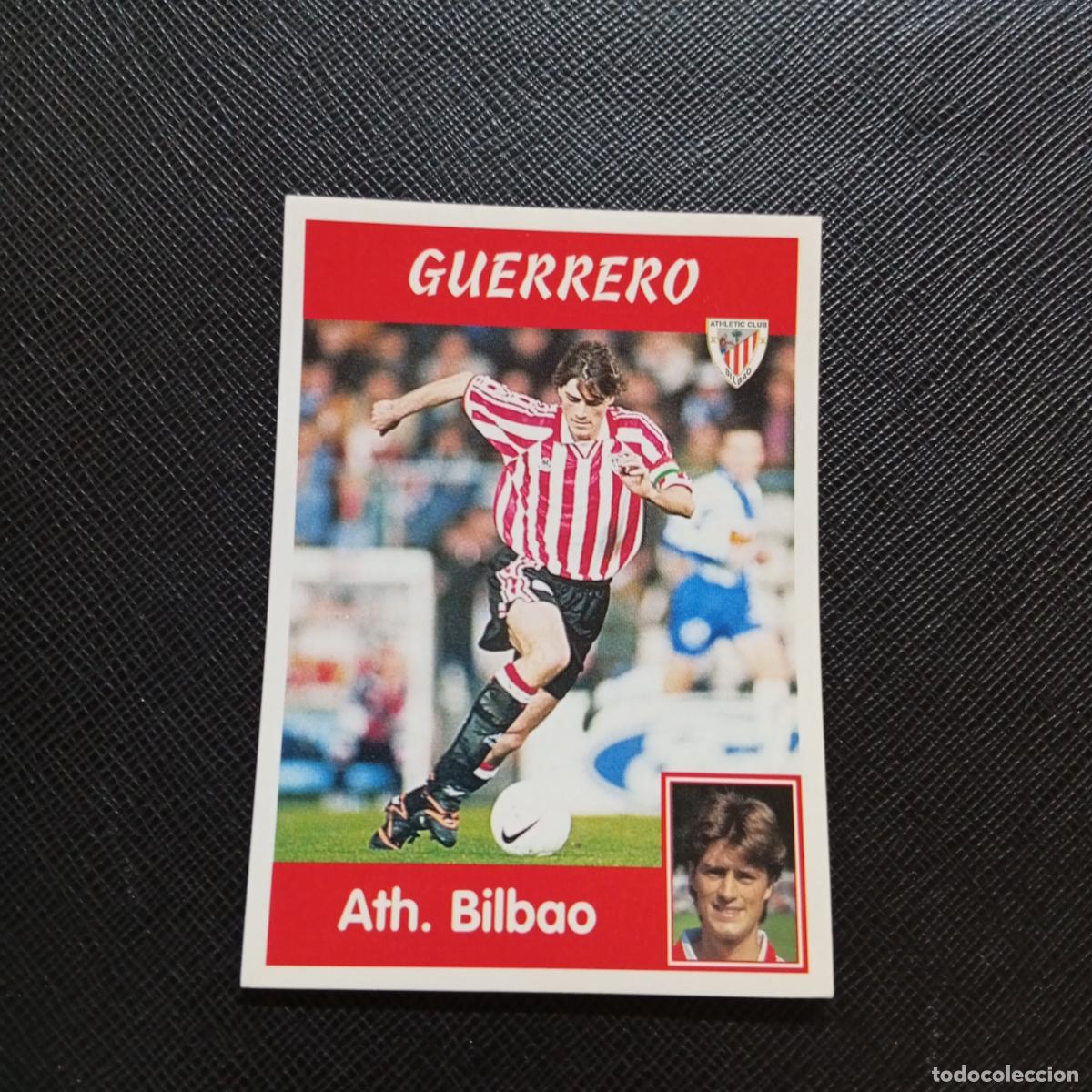 Fu&szlig;ball-Sticker: 92 GUERRERO BILBAO PANINI 1997 1998 CROMO 97 98 FUTBOL - SIN PEGAR - A92 PG37
