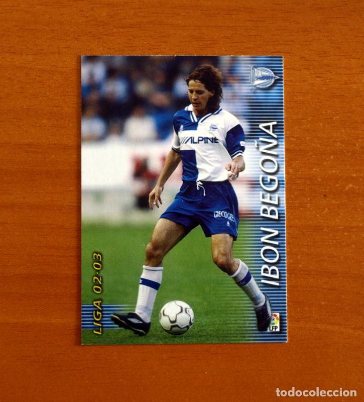 Fu&szlig;ball-Sticker: Alav&eacute;s - N&ordm; 8 Ibon Bego&ntilde;a - Mega Fichas Liga 2002-2003, 02-03 - Megafichas Panini Sports