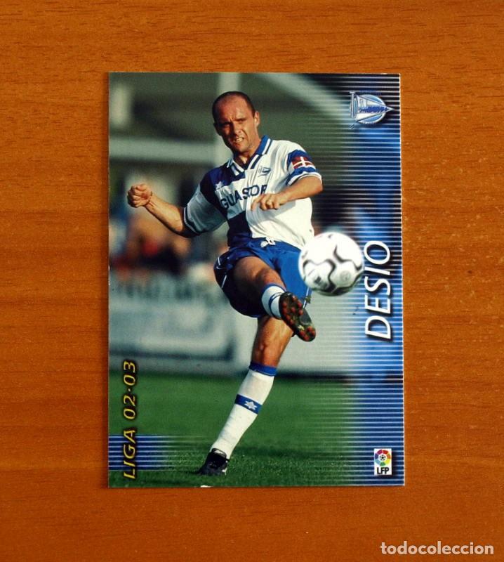 Fu&szlig;ball-Sticker: Alav&eacute;s - N&ordm; 9 Desio - Mega Fichas Liga 2002-2003, 02-03 - Megafichas Panini Sports