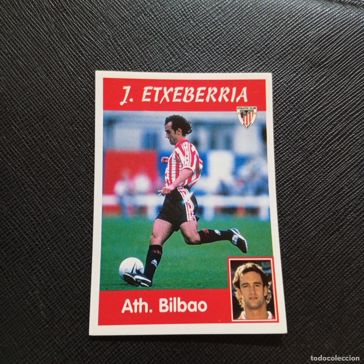 Fu&szlig;ball-Sticker: 93 J ETXEBERRIA BILBAO PANINI 1997 1998 CROMO 97 98 FUTBOL - SIN PEGAR - A92 PG37