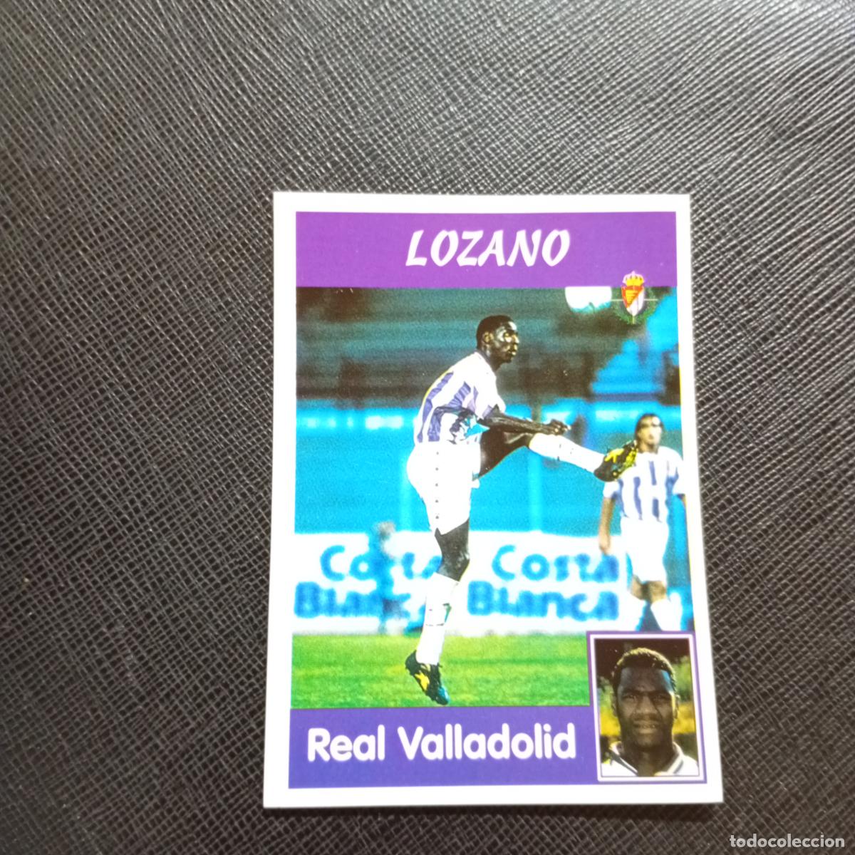 Cromos de f&uacute;tbol: 105A 105 LOZANO VALLADOLID PANINI 1997 1998 CROMO 97 98 FUTBOL - SIN PEGAR - A92 PG37 B