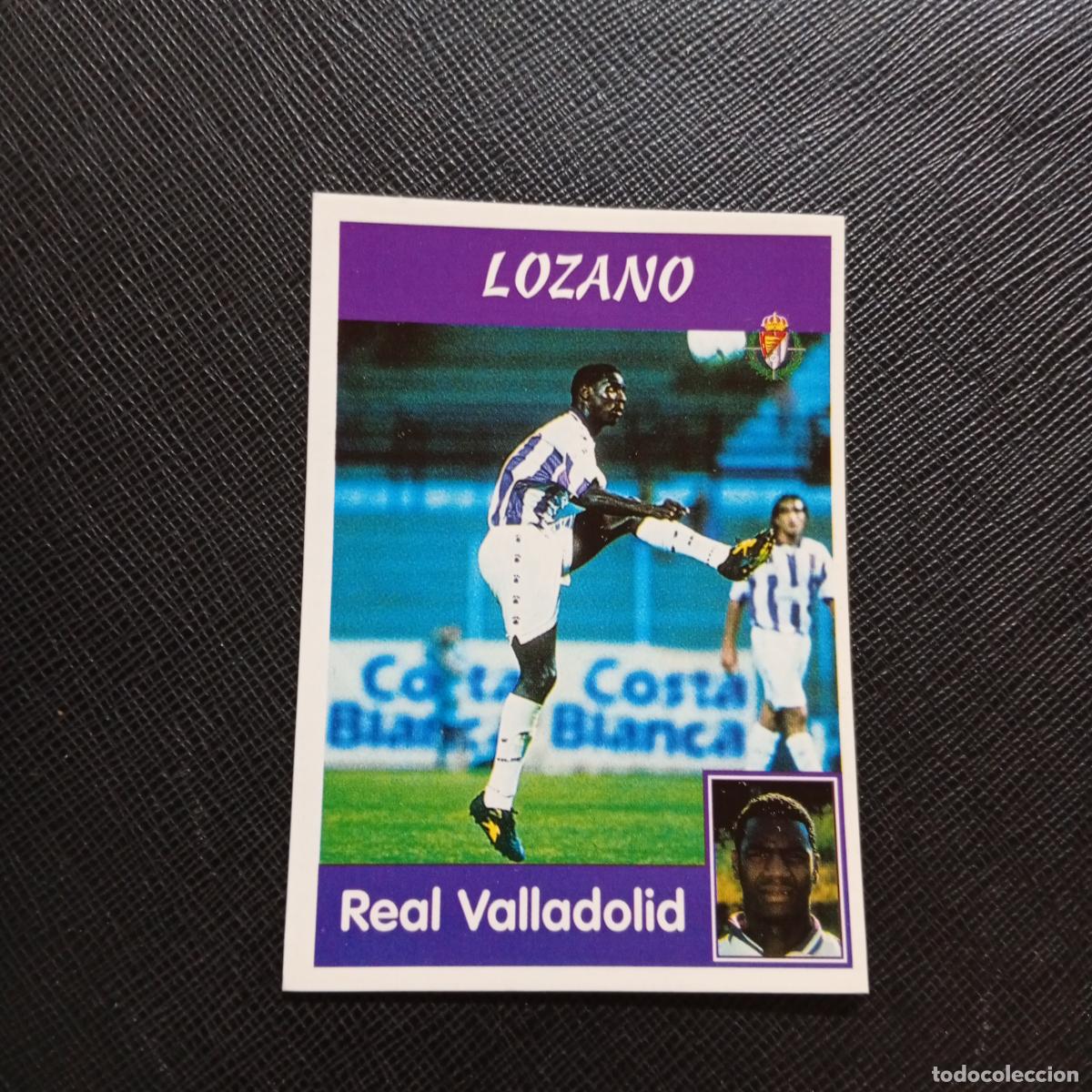 Cromos de f&uacute;tbol: 105A 105 LOZANO VALLADOLID PANINI 1997 1998 CROMO 97 98 FUTBOL - SIN PEGAR - A92 PG46
