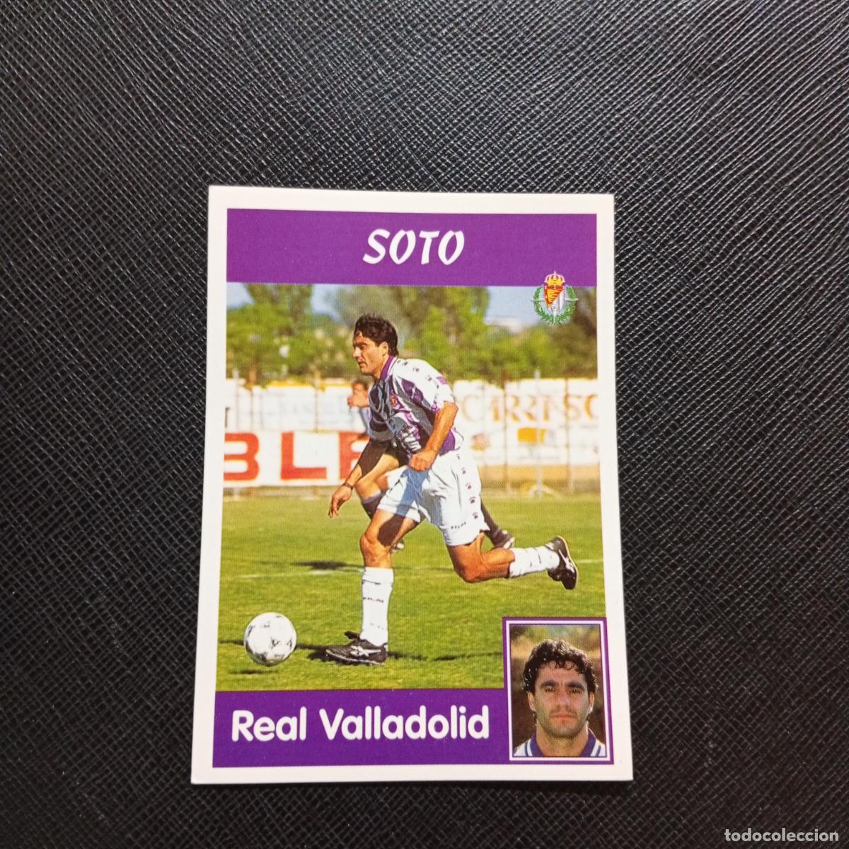 Cromos de f&uacute;tbol: 109 SOTO VALLADOLID PANINI 1997 1998 CROMO 97 98 FUTBOL - SIN PEGAR - A92 PG46