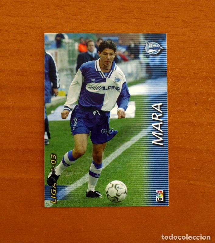 Cromos de f&uacute;tbol: Alav&eacute;s - N&ordm; 14 Mara - Mega Fichas Liga 2002-2003, 02-03 - Megafichas Panini Sports
