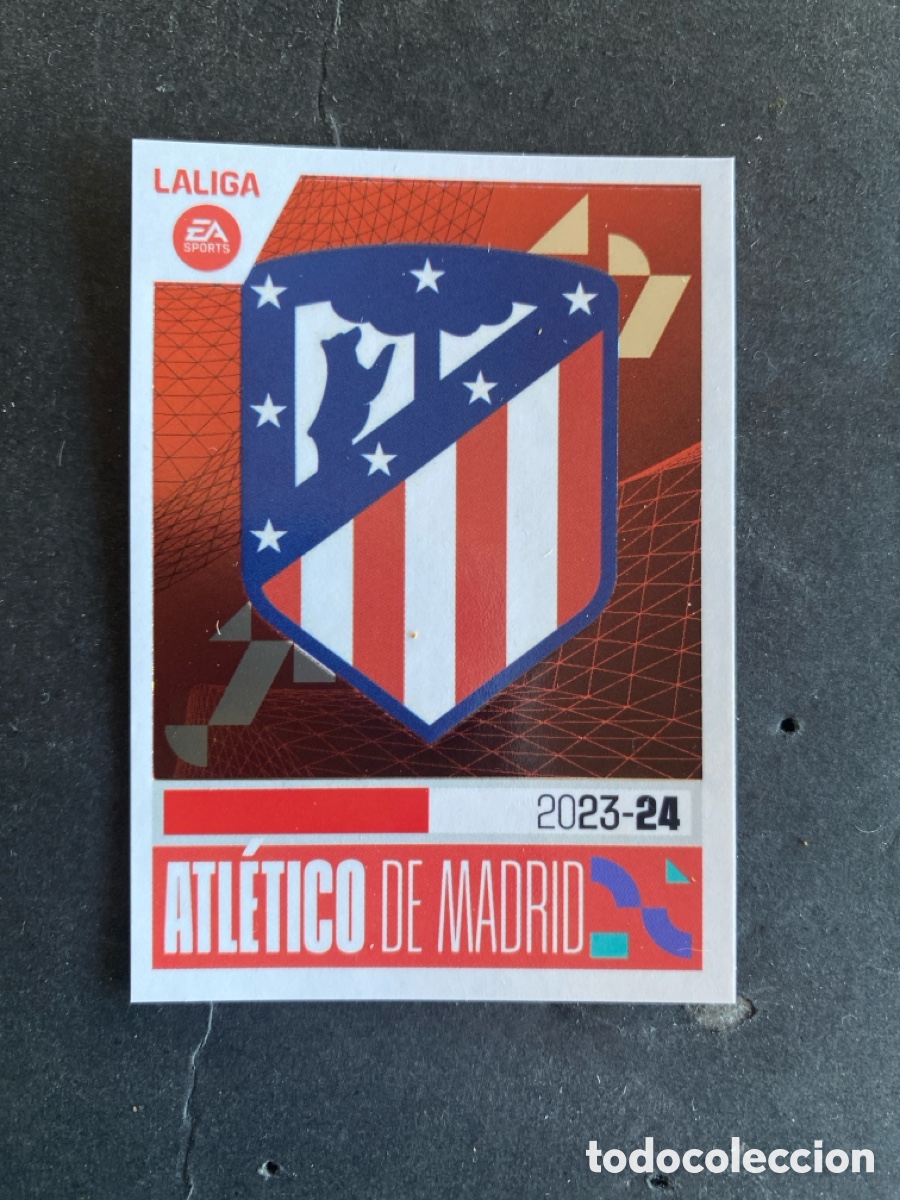 Cromos de f&uacute;tbol: Cromo liga 23/24 Atl&eacute;tico de Madrid N* 1
