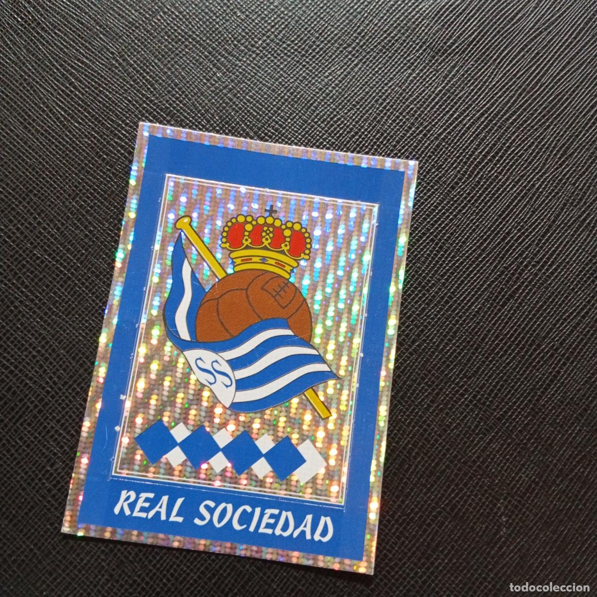 Cromos de f&uacute;tbol: ESCUDO REAL SOCIEDAD PANINI 1997 1998 CROMO 97 98 FUTBOL - SIN PEGAR - A92 PG55