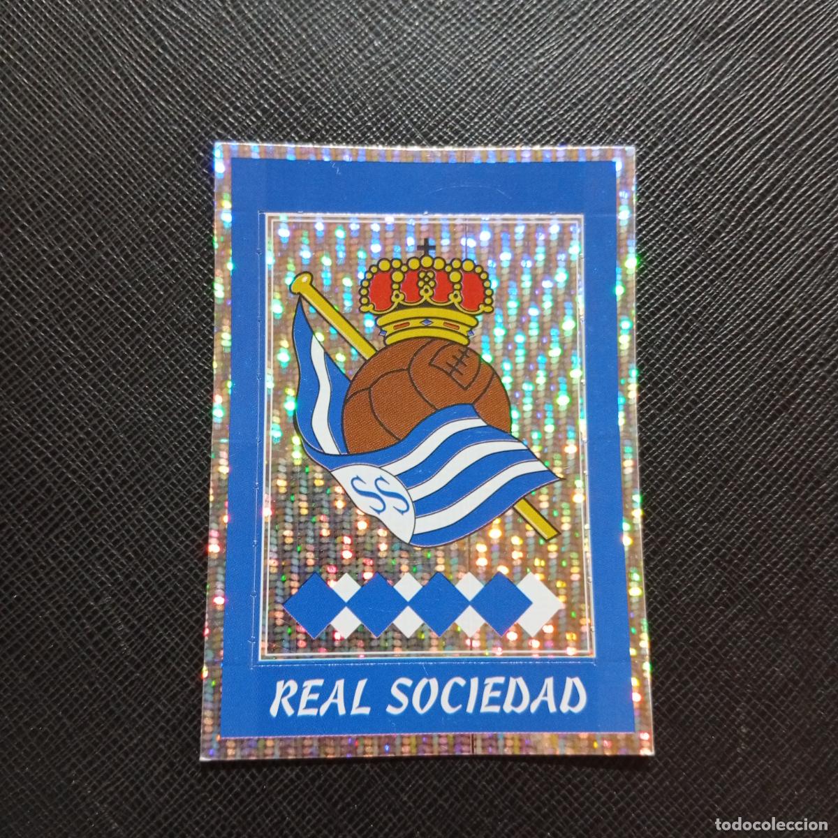 Cromos de f&uacute;tbol: ESCUDO REAL SOCIEDAD PANINI 1997 1998 CROMO 97 98 FUTBOL - SIN PEGAR - A92 PG55 B