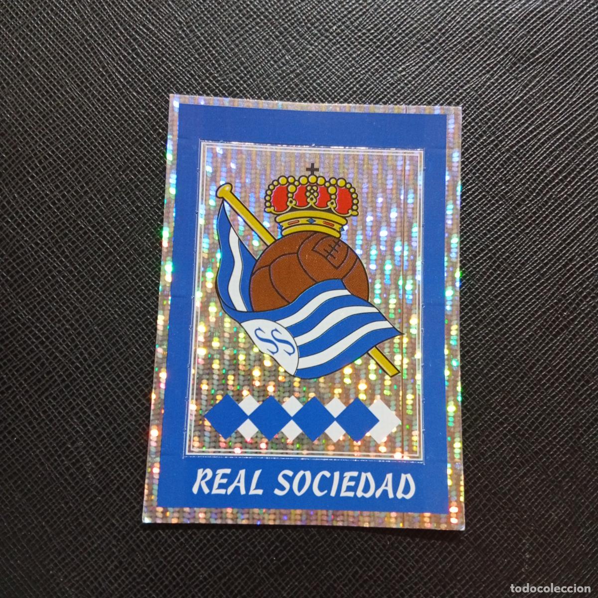 Cromos de f&uacute;tbol: ESCUDO REAL SOCIEDAD PANINI 1997 1998 CROMO 97 98 FUTBOL - SIN PEGAR - A92 PG64