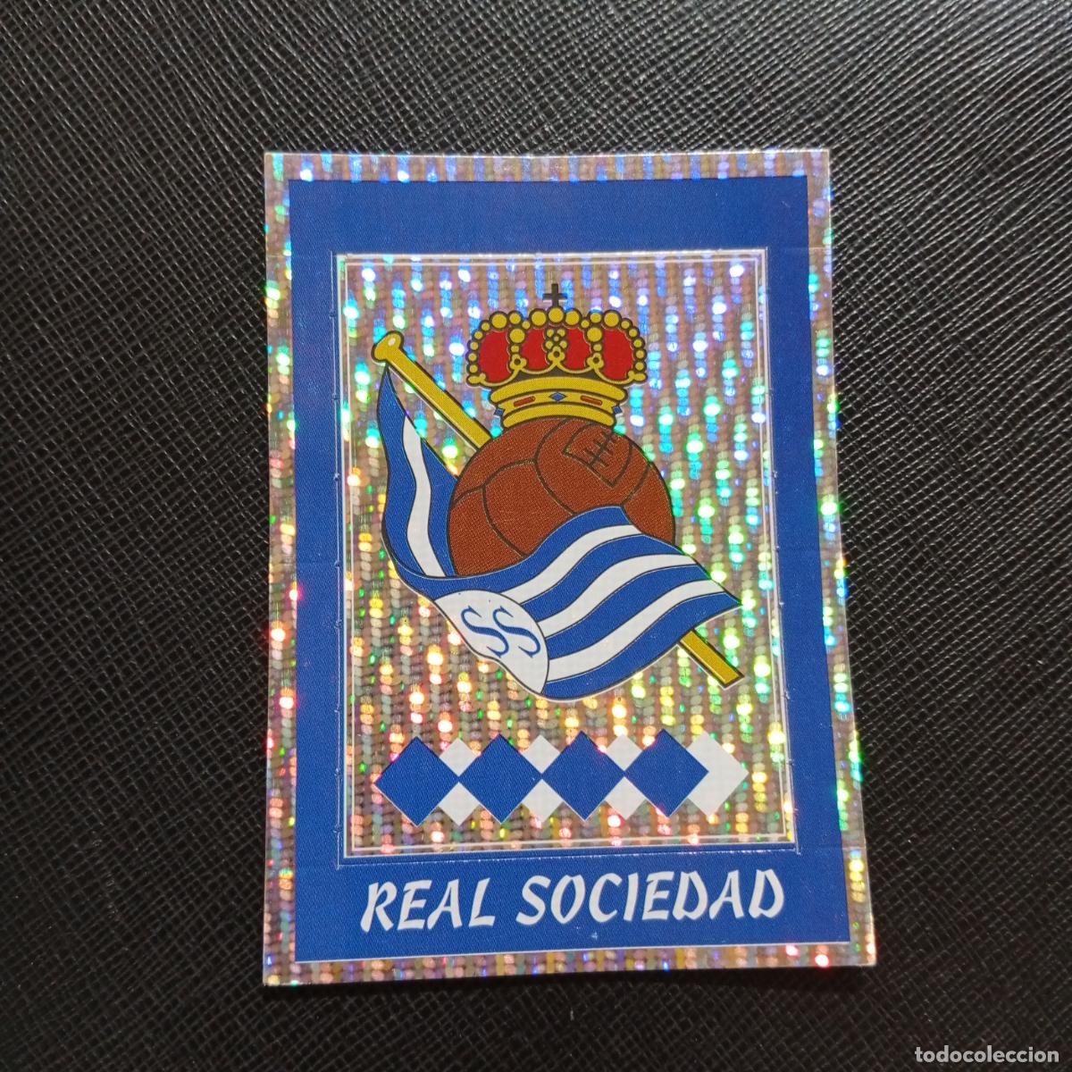 Cromos de f&uacute;tbol: ESCUDO REAL SOCIEDAD PANINI 1997 1998 CROMO 97 98 FUTBOL - SIN PEGAR - A92 PG64 B