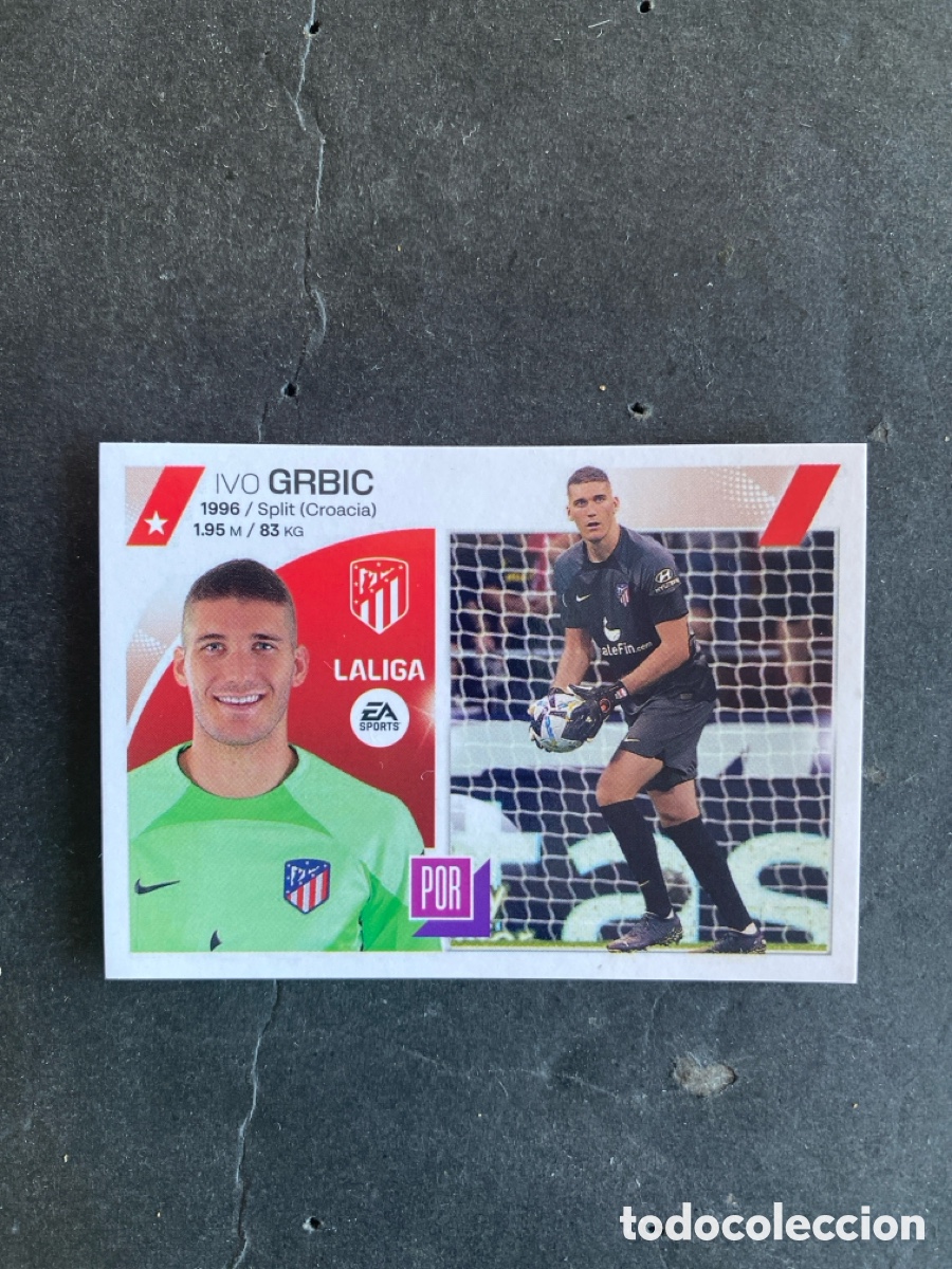 Cromos de f&uacute;tbol: Cromo liga 23/24 Atl&eacute;tico de Madrid N* 4