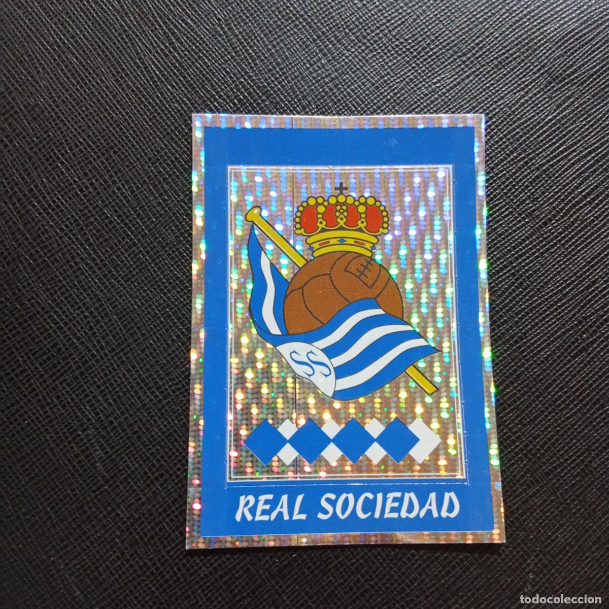 Cromos de f&uacute;tbol: ESCUDO REAL SOCIEDAD PANINI 1997 1998 CROMO 97 98 FUTBOL - SIN PEGAR - A92 PG82
