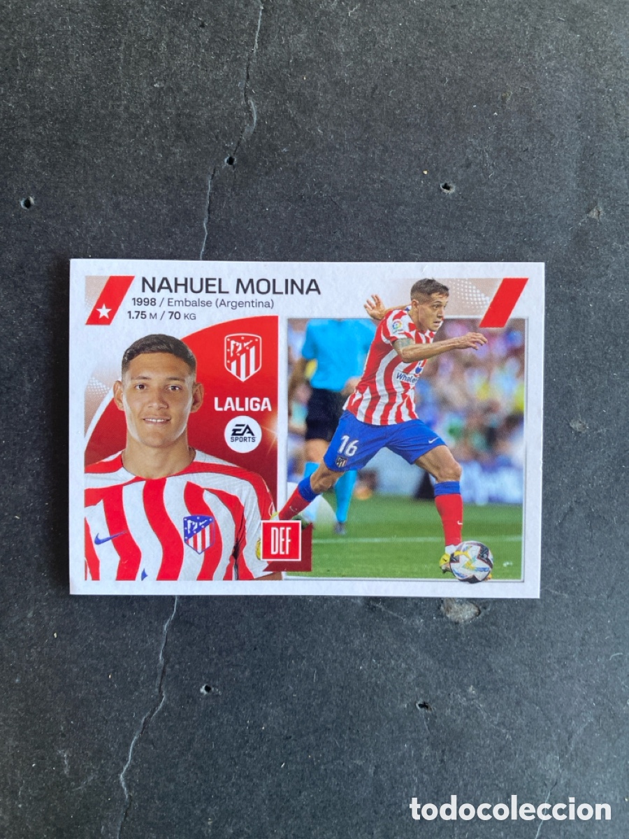 Cromos de f&uacute;tbol: Cromo liga 23/24 Atl&eacute;tico de Madrid N* 5