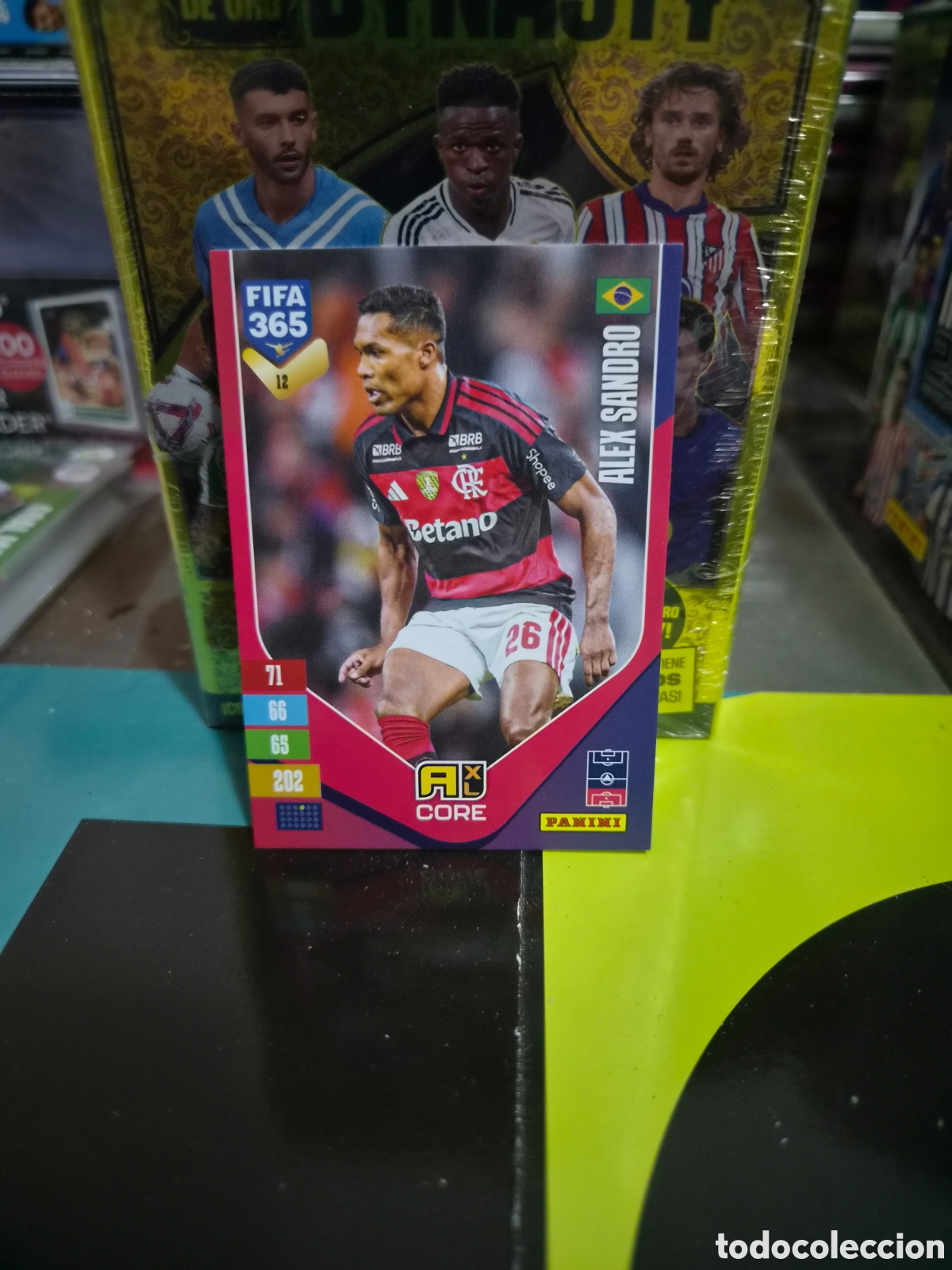 Cromos de f&uacute;tbol: N&deg;12 Alex Sandro FIFA 365 2027