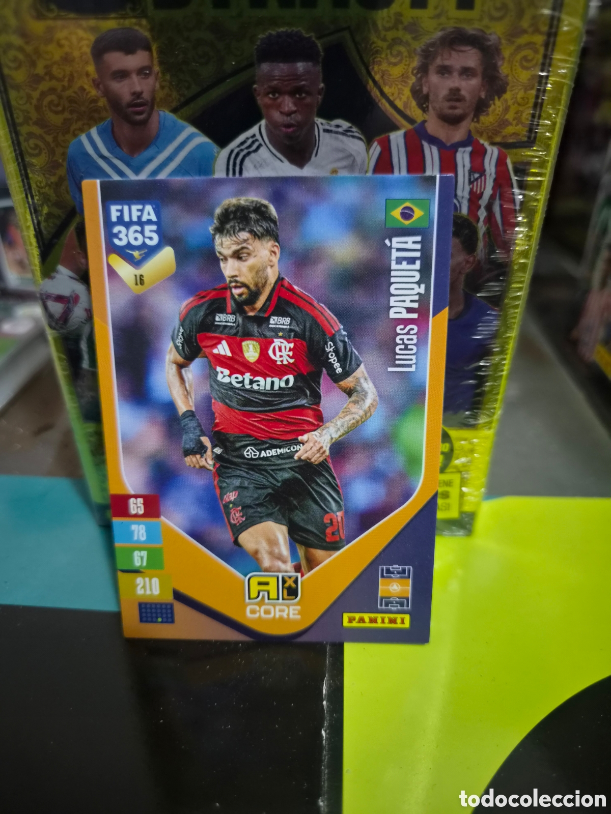 Cromos de f&uacute;tbol: N&deg;16 Lucas Paqueta FIFA 365 2027