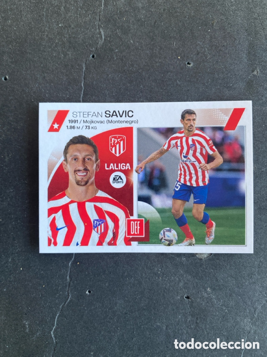 Cromos de f&uacute;tbol: Cromo liga 23/24 Atl&eacute;tico de Madrid N* 8
