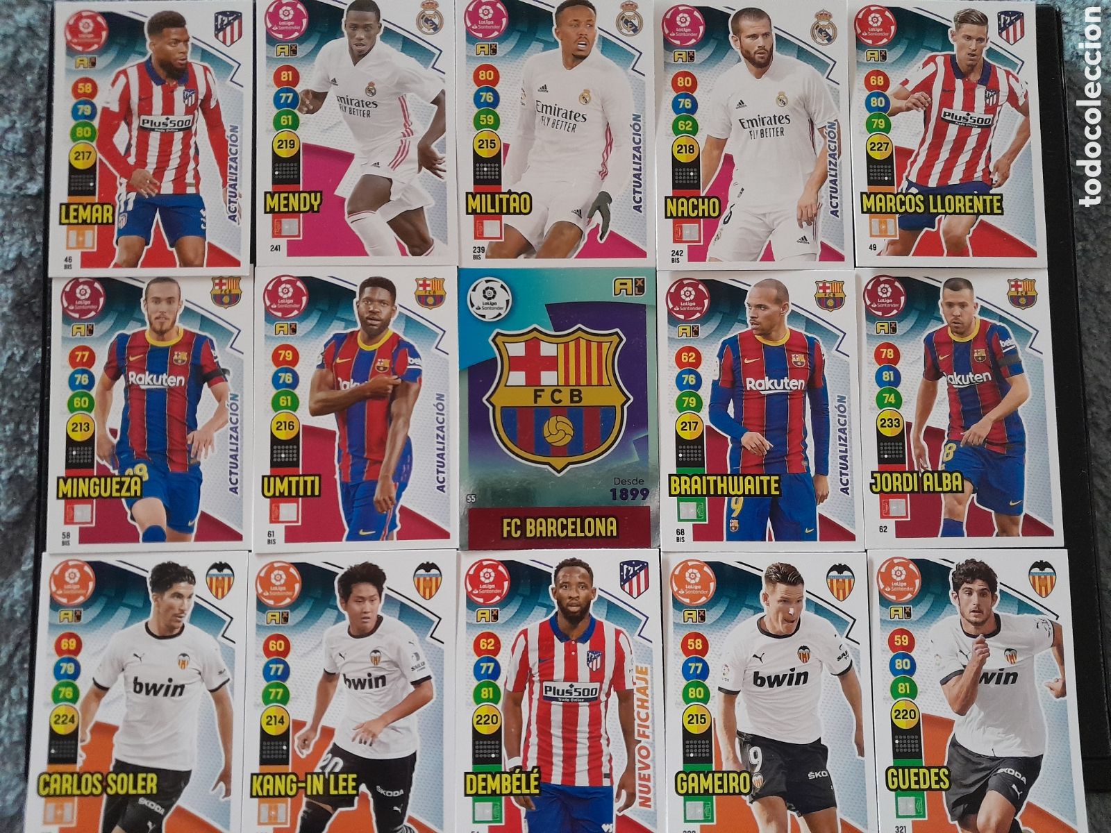 Cromos de f&uacute;tbol: CHOLLO!!! 350 cartas adrenalyn XL 20/21