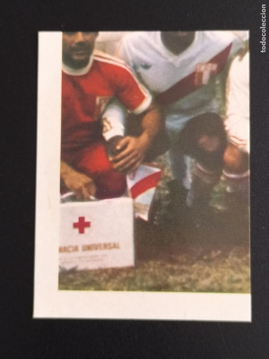 Cromos de f&uacute;tbol: PERU PUZZLE FIFA WORLD CUP ESPA&Ntilde;A 82 MUNDIAL ESPA&Ntilde;A 1982 REYAUCA