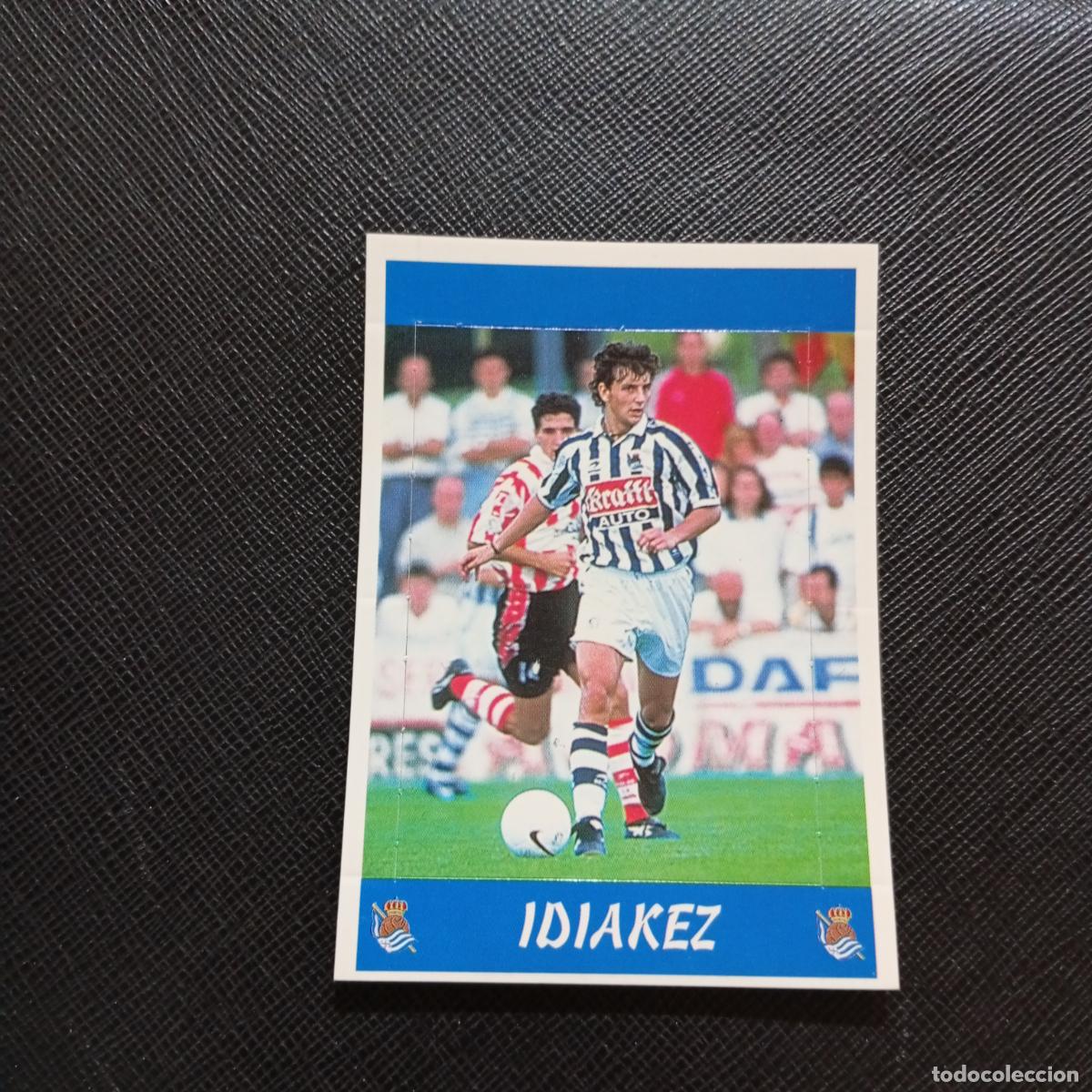 Cromos de f&uacute;tbol: 125 IDAKEZ REAL SOCIEDAD PANINI 1997 1998 CROMO 97 98 FUTBOL - SIN PEGAR - A92 PG109 CON NUMERO