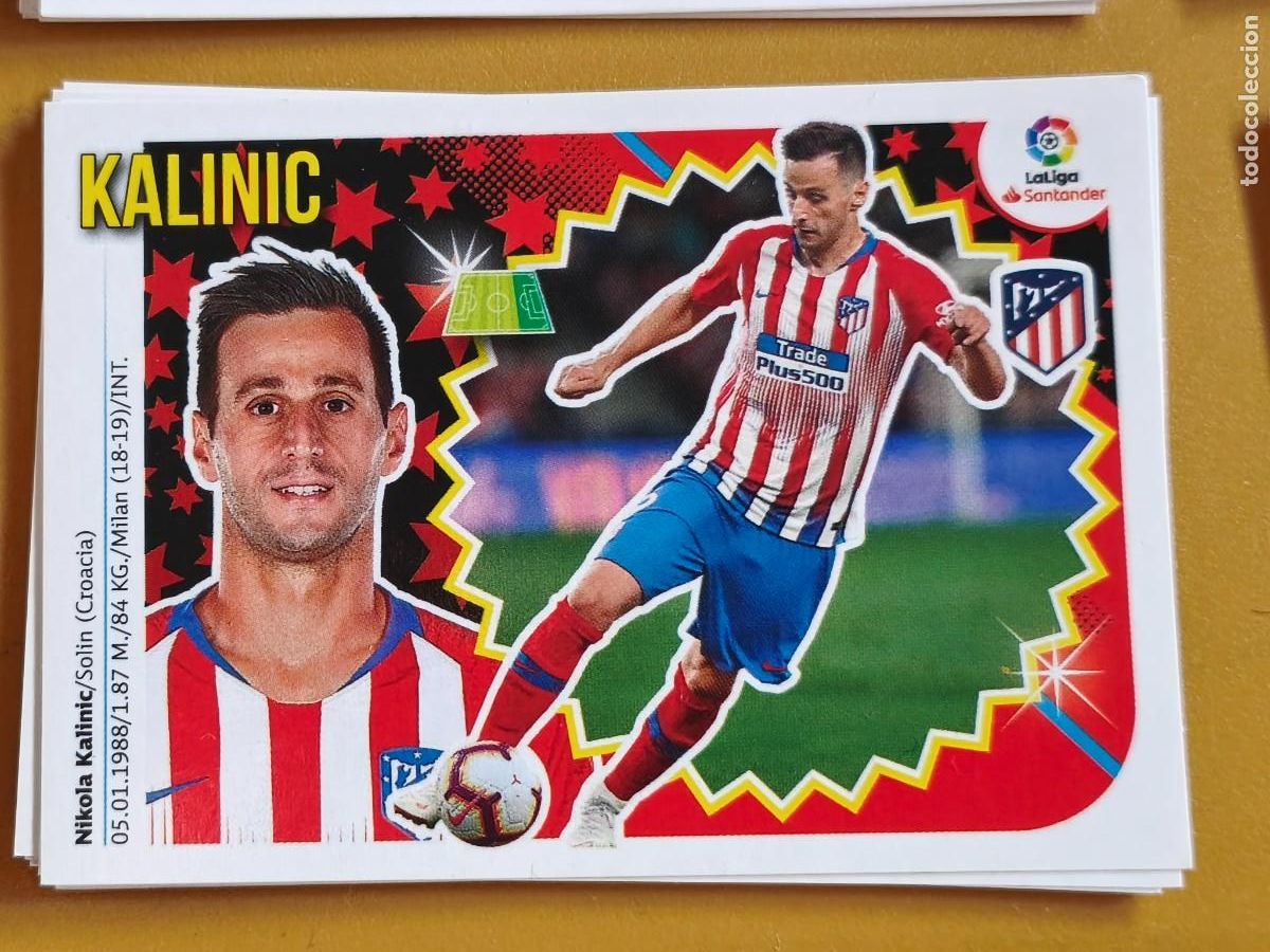 Cromos de f&uacute;tbol: kalinic, 2018 19 ultimos fichajes