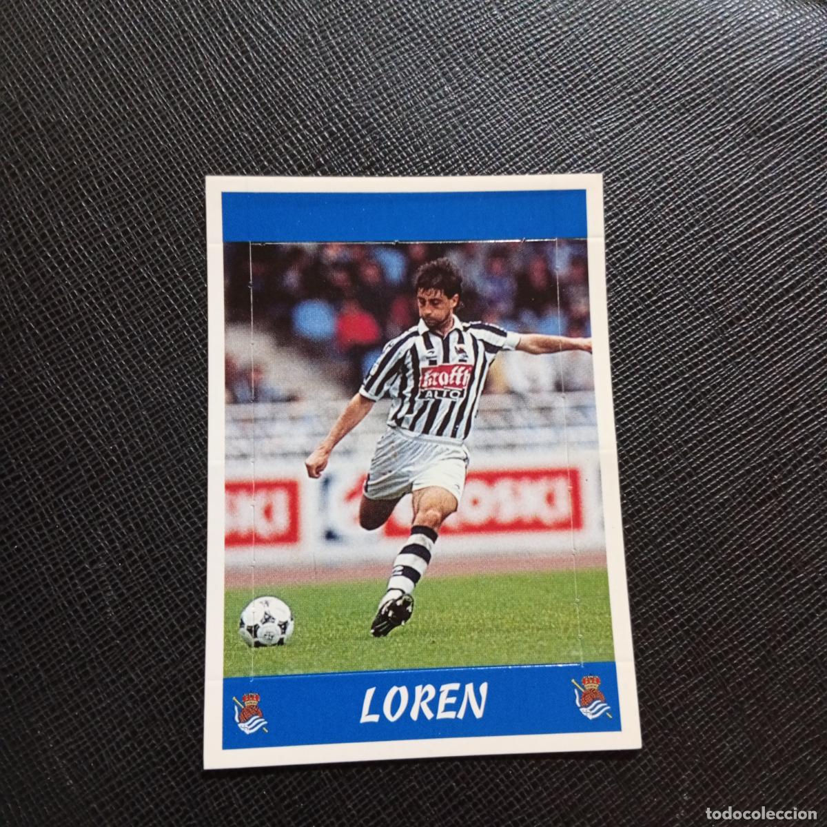 Cromos de f&uacute;tbol: LOREN REAL SOCIEDAD PANINI 1997 1998 CROMO 97 98 FUTBOL - SIN PEGAR - A92 PG109 SIN NUMERO