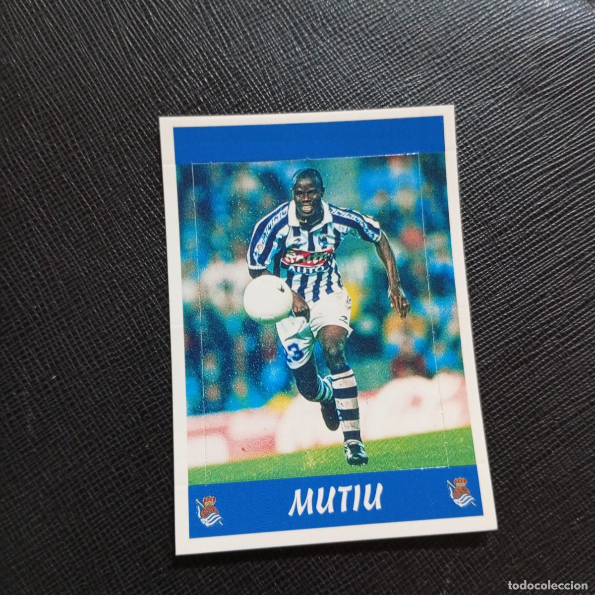 Cromos de f&uacute;tbol: MUTIU REAL SOCIEDAD PANINI 1997 1998 CROMO 97 98 FUTBOL - SIN PEGAR - A92 PG82 SIN NUMERO