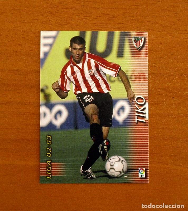 Cromos de Futebol: Athletic de Bilbao - N&ordm; 33 Tiko - Mega Fichas Liga 2002-2003, 02-03 - Megafichas Panini Sports