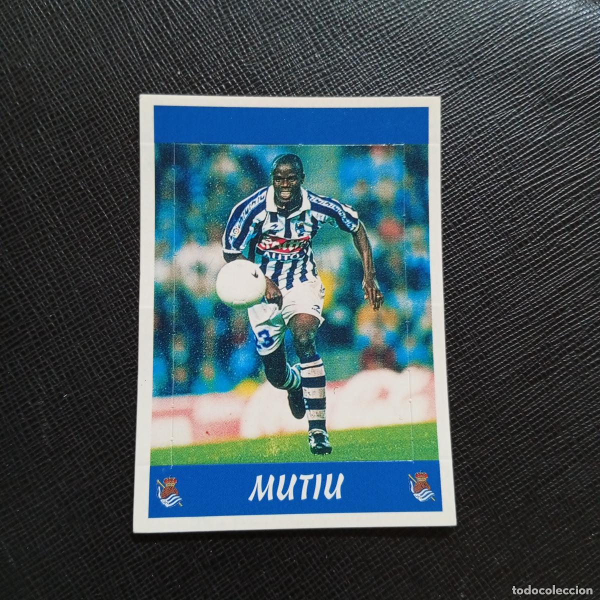 Cromos de f&uacute;tbol: MUTIU REAL SOCIEDAD PANINI 1997 1998 CROMO 97 98 FUTBOL - SIN PEGAR - A92 PG91 SIN NUMERO