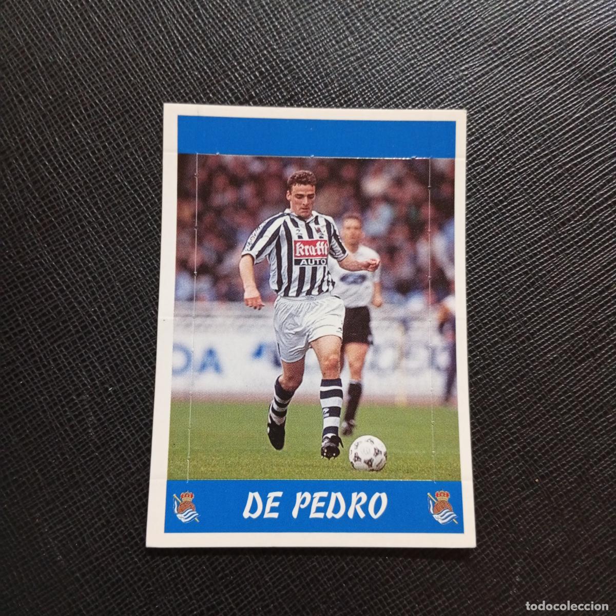 Cromos de f&uacute;tbol: DE PEDRO REAL SOCIEDAD PANINI 1997 1998 CROMO 97 98 FUTBOL - SIN PEGAR - A92 PG118 SIN NUMERO