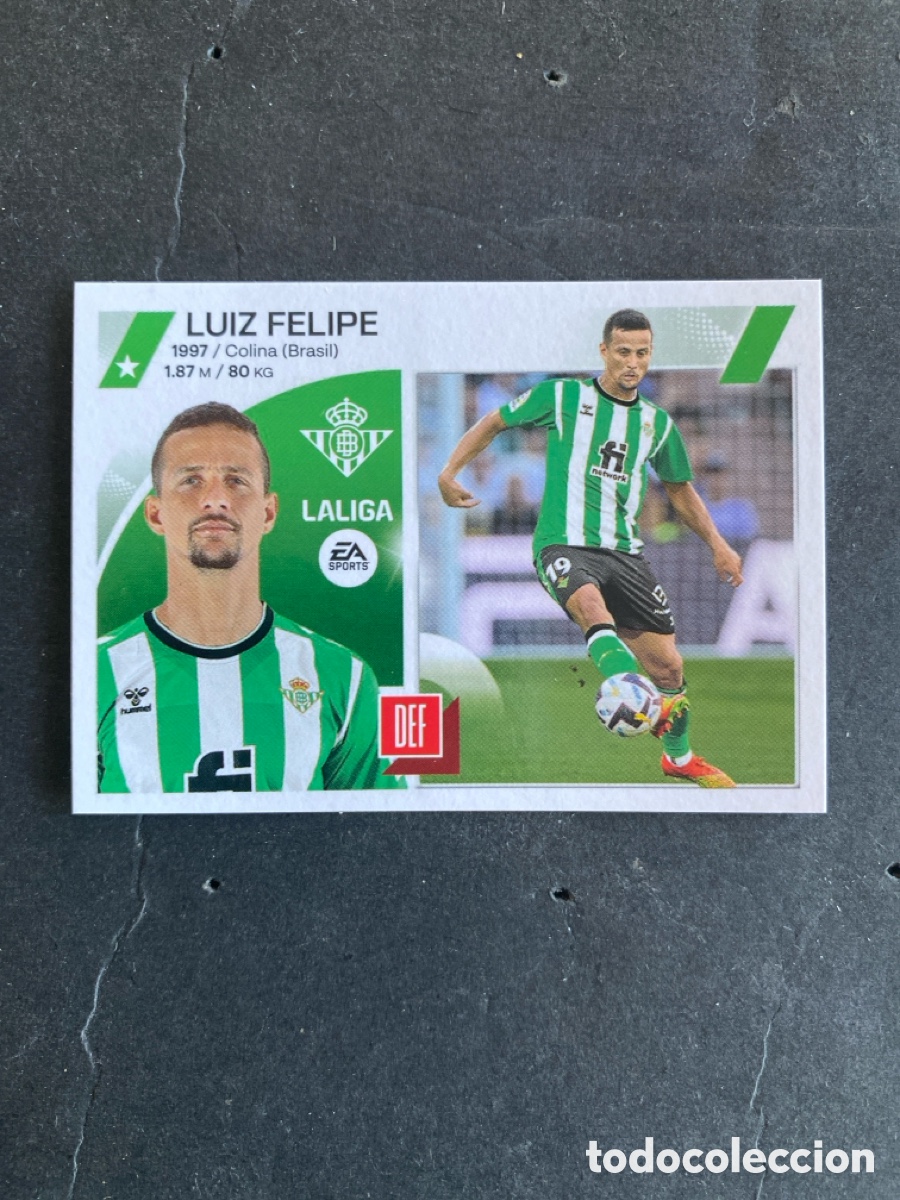 Cromos de f&uacute;tbol: Cromo liga 23/24 Betis N* 8