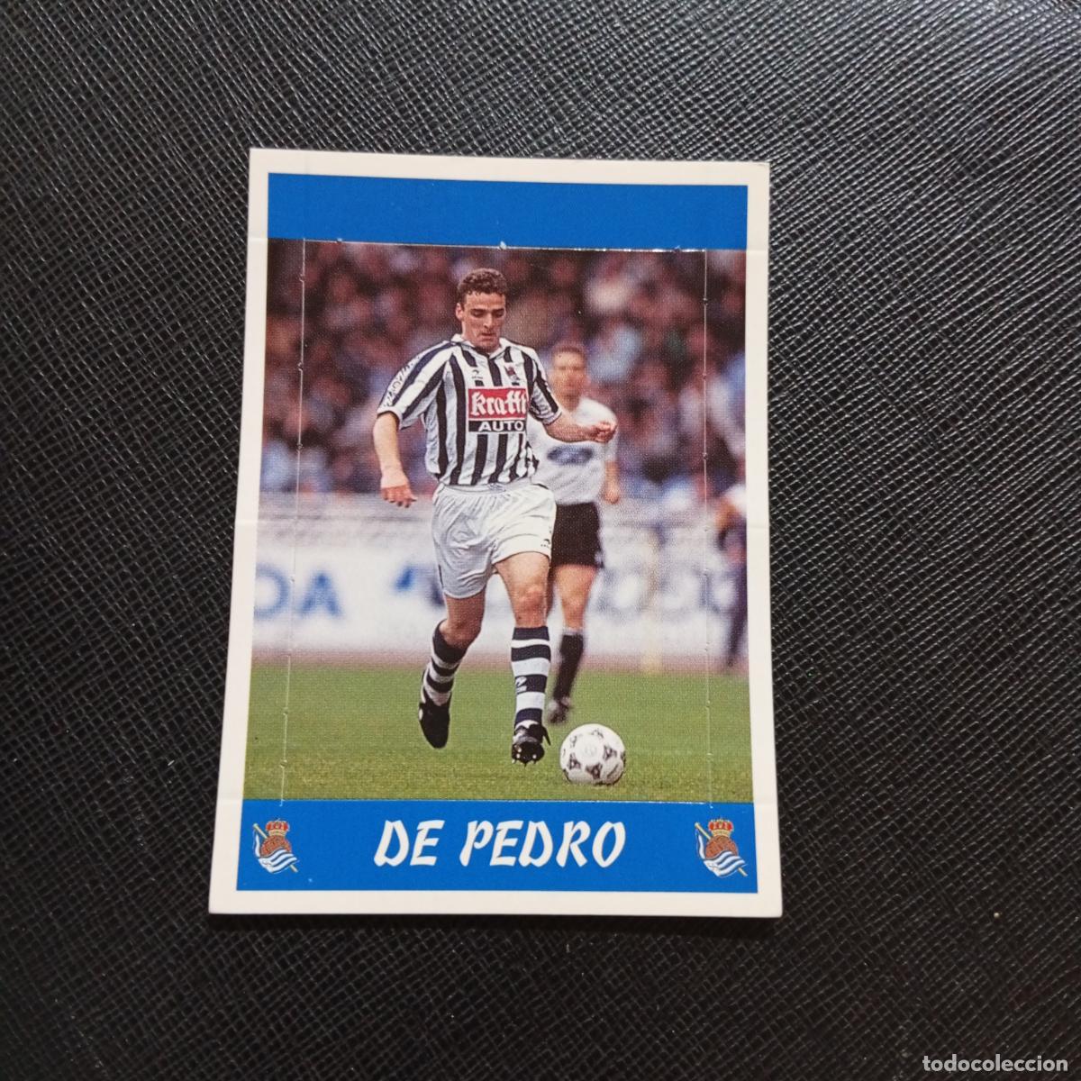 Cromos de f&uacute;tbol: DE PEDRO REAL SOCIEDAD PANINI 1997 1998 CROMO 97 98 FUTBOL - SIN PEGAR - A92 PG109 SIN NUMERO