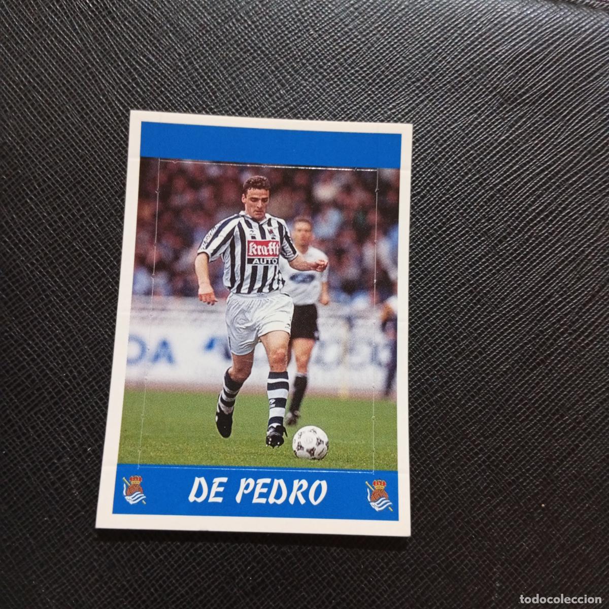 Cromos de f&uacute;tbol: DE PEDRO REAL SOCIEDAD PANINI 1997 1998 CROMO 97 98 FUTBOL - SIN PEGAR - A92 PG91 SIN NUMERO