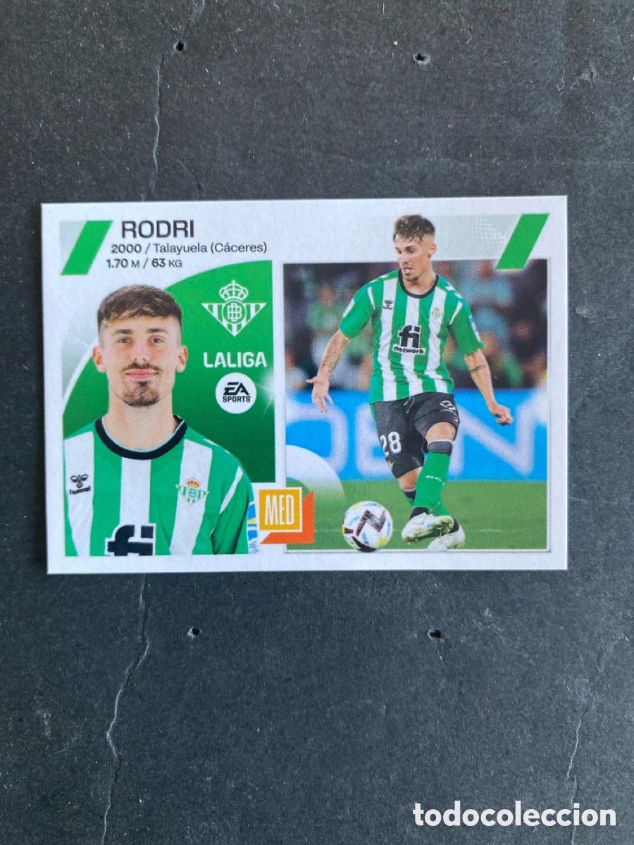 Cromos de f&uacute;tbol: Cromo liga 23/24 Betis N* 15
