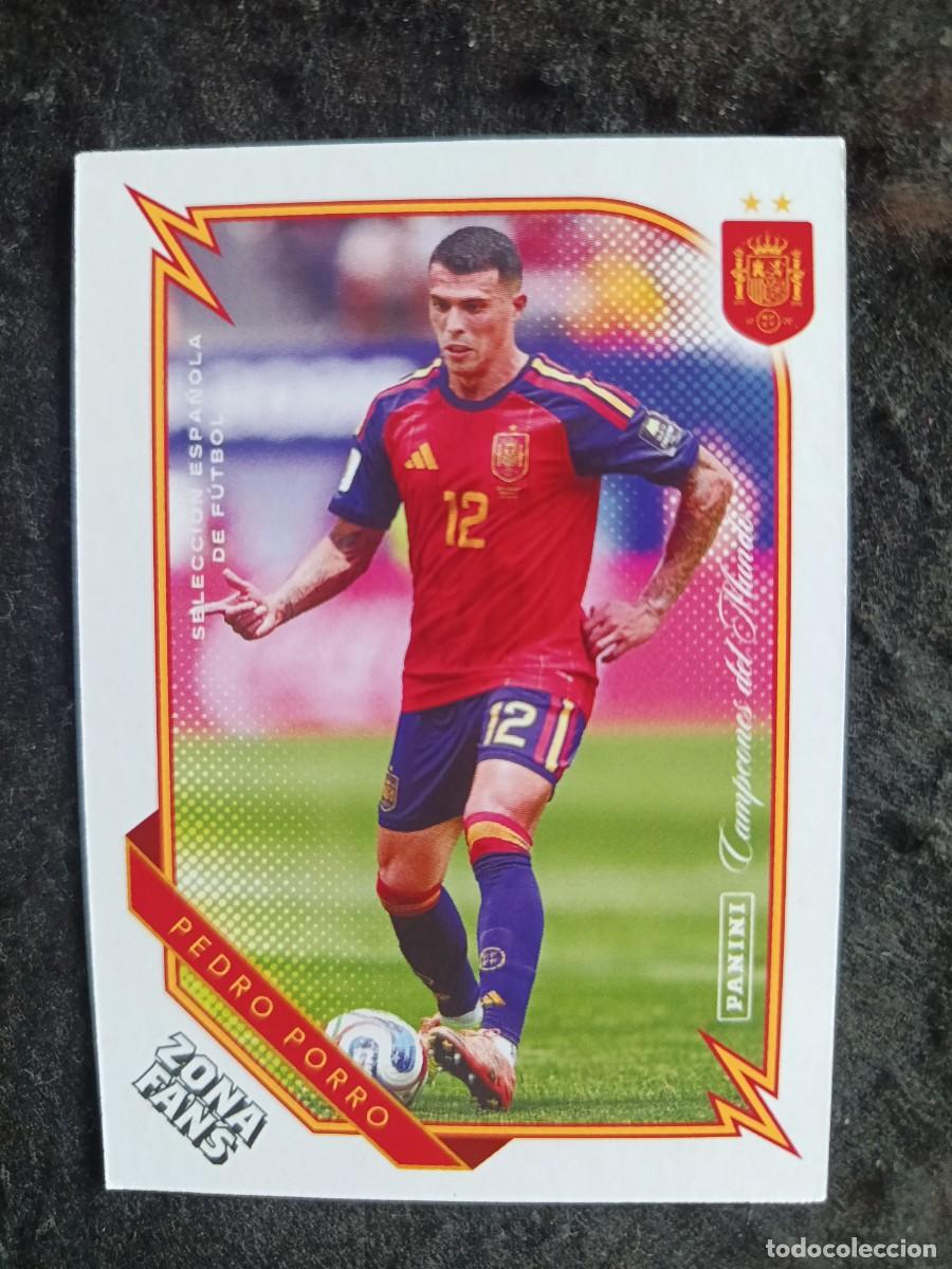 Cromos de f&uacute;tbol: PANINI CLUB PASI&Oacute;N ESPA&Ntilde;A. #32 PEDRO PORRO &rdquo;ZONA FANS&rdquo;