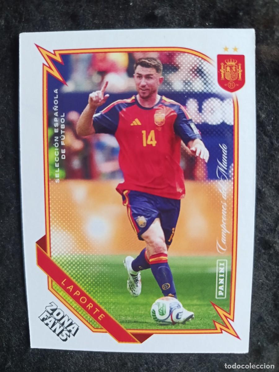 Cromos de f&uacute;tbol: PANINI CLUB PASI&Oacute;N ESPA&Ntilde;A. #34 LAPORTE &rdquo;ZONA FANS&rdquo;