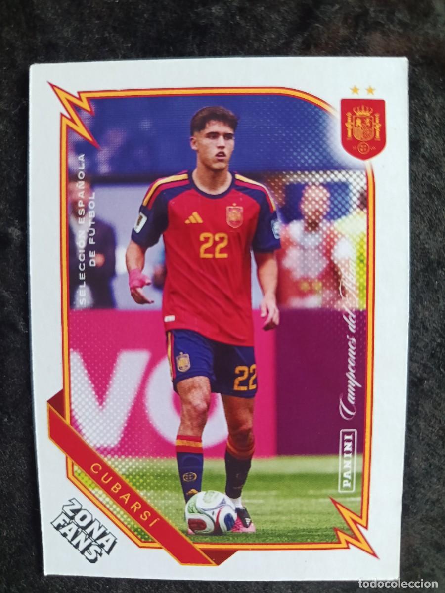 Cromos de f&uacute;tbol: PANINI CLUB PASI&Oacute;N ESPA&Ntilde;A. #35 CUBARS&Iacute; &rdquo;ZONA FANS&rdquo;