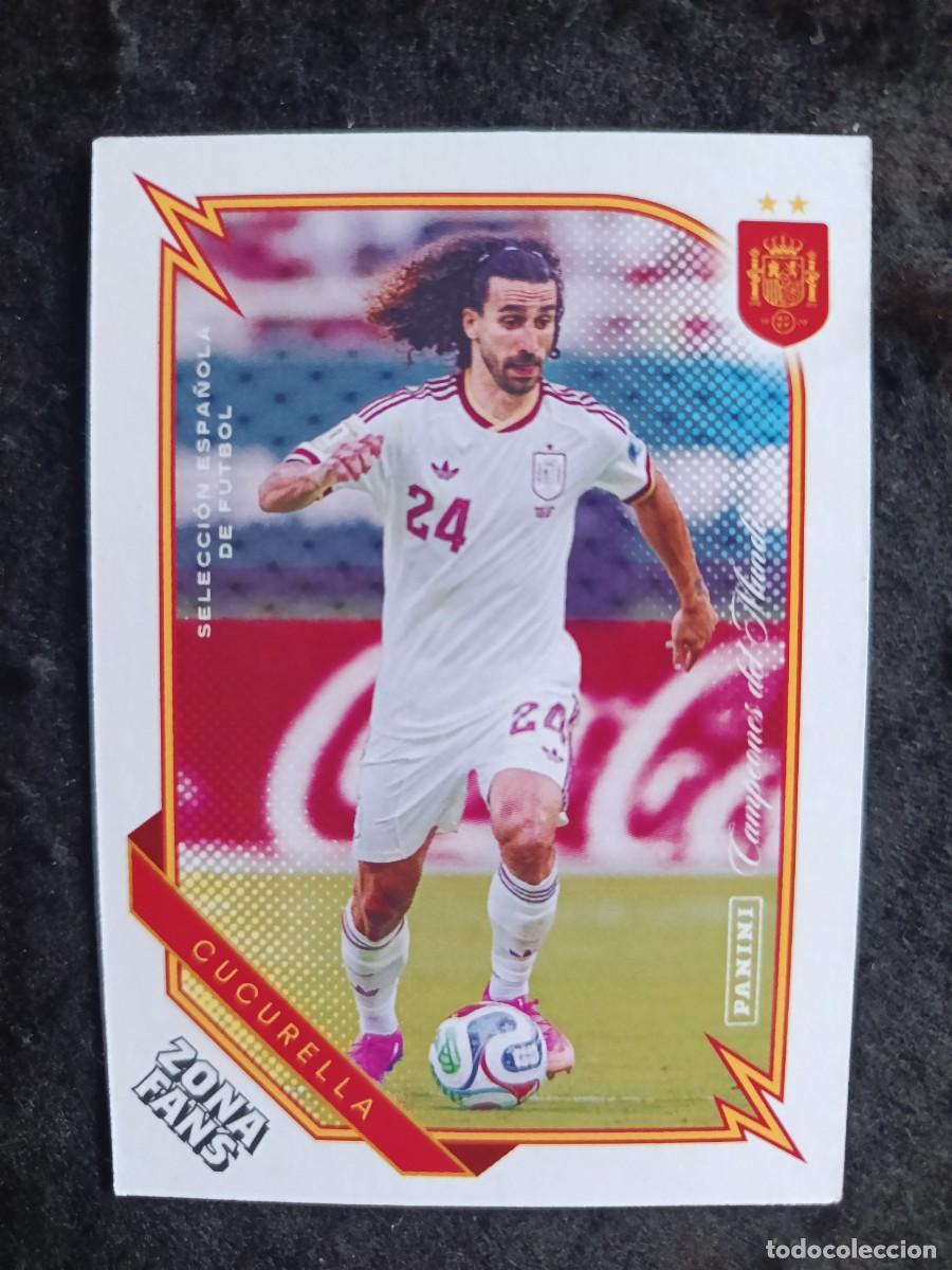 Cromos de Futebol: PANINI CLUB PASI&Oacute;N ESPA&Ntilde;A. #36 CUCURELLA &rdquo;ZONA FANS&rdquo;