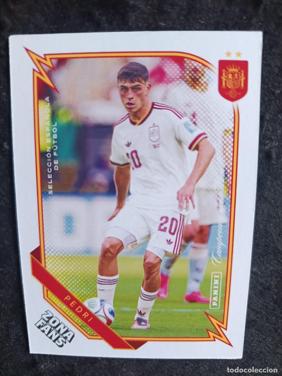 Cromos de Futebol: PANINI CLUB PASI&Oacute;N ESPA&Ntilde;A. #38 PEDRI &rdquo;ZONA FANS&rdquo;