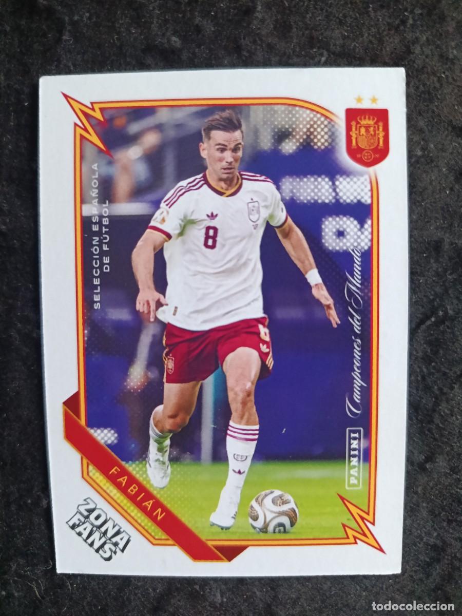 Cromos de Futebol: PANINI CLUB PASI&Oacute;N ESPA&Ntilde;A. #39 FABI&Aacute;N &rdquo;ZONA FANS&rdquo;