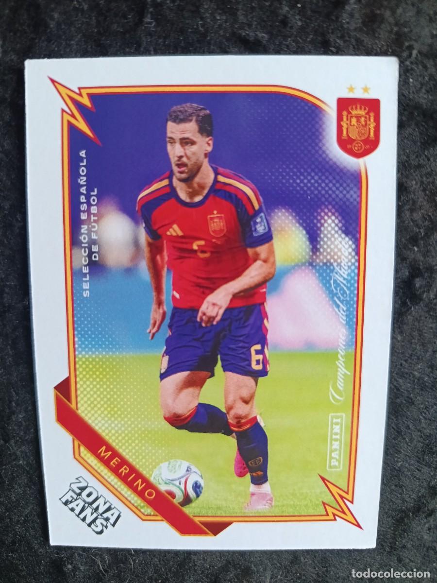 Cromos de Futebol: PANINI CLUB PASI&Oacute;N ESPA&Ntilde;A. #40 MERINO &rdquo;ZONA FANS&rdquo;