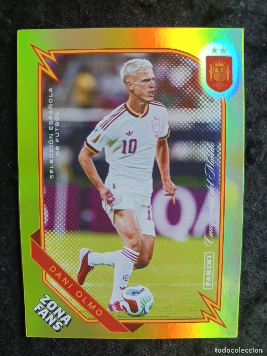 Figurine di Calcio: PANINI CLUB PASI&Oacute;N ESPA&Ntilde;A. #KO42 DANI OLMO &rdquo;ZONA FANS - KROMIX&rdquo;