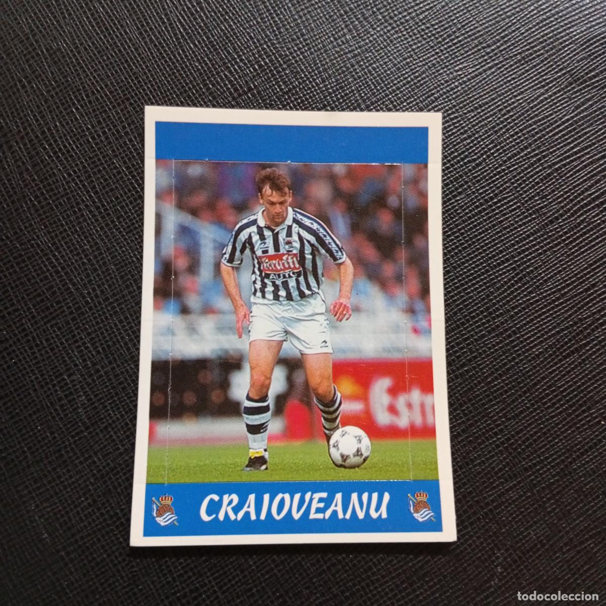 Cromos de f&uacute;tbol: 126 CRAIOVEANU REAL SOCIEDAD PANINI 1997 1998 CROMO 97 98 FUTBOL - SIN PEGAR - A92 PG163 CON NUMERO