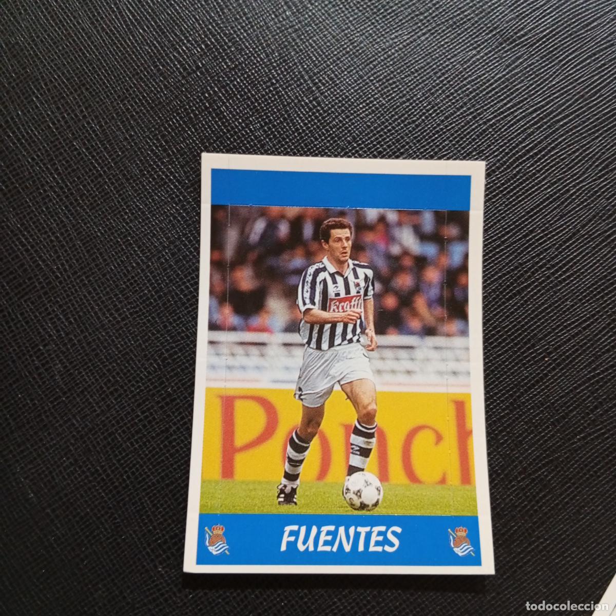 Figurine di Calcio: 114 FUENTES REAL SOCIEDAD PANINI 1997 1998 CROMO 97 98 FUTBOL - SIN PEGAR - A92 PG163 CON NUMERO