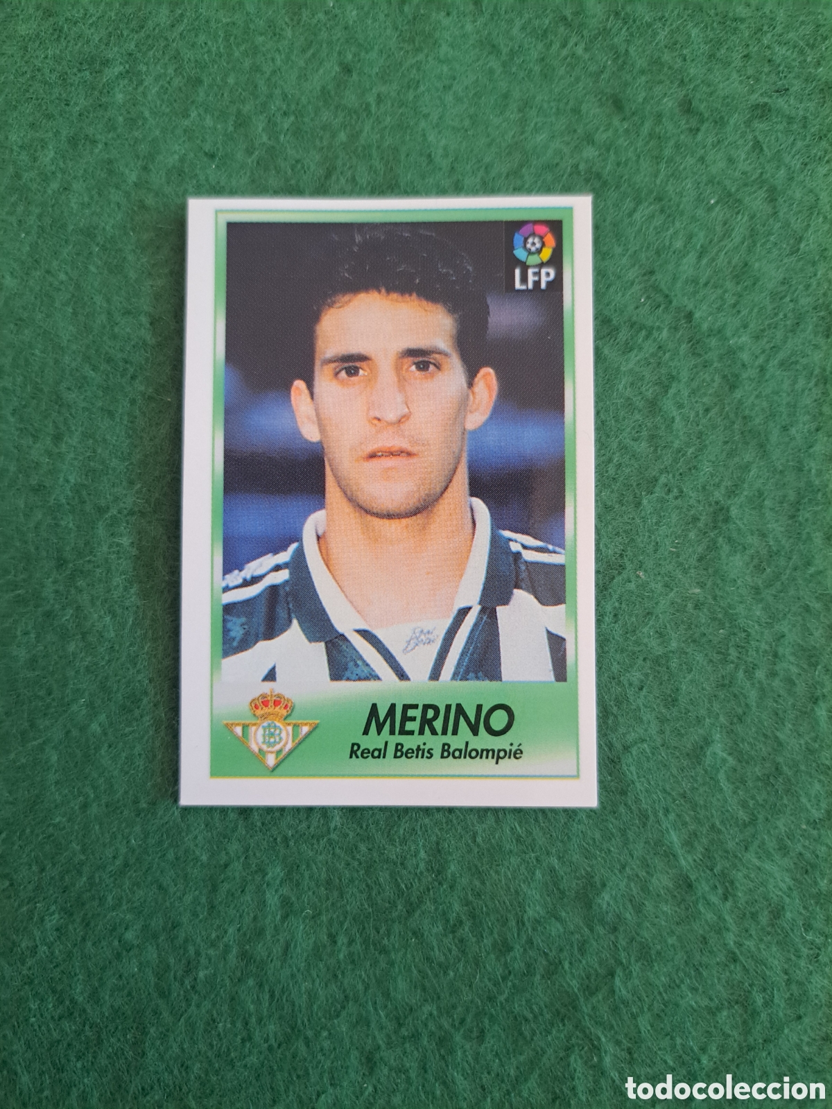 Figurine di Calcio: Merino. N&deg;17. Betis. Bollycao Liga 96-97. Sigue la Liga