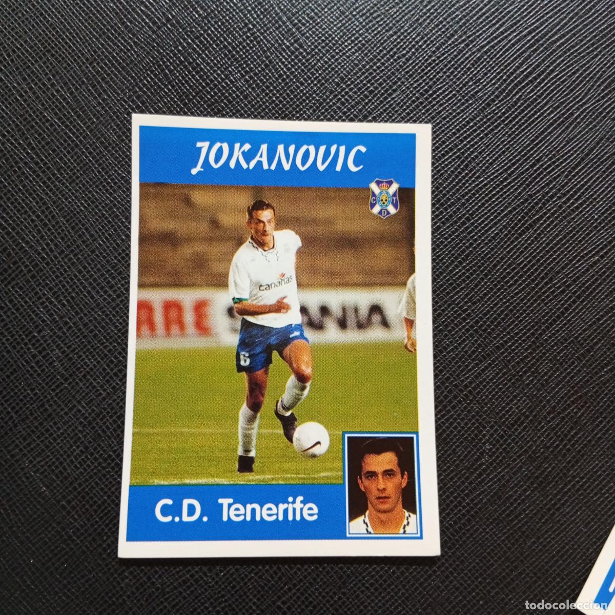 Cromos de Futebol: 152 JOKANOVIC TENERIFE PANINI 1997 1998 CROMO 97 98 FUTBOL - SIN PEGAR - A92 PG199