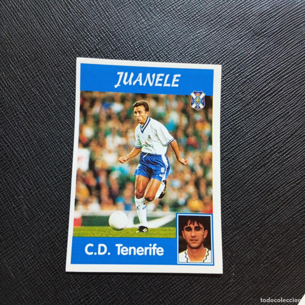 Football Stickers: 157 JUANELE TENERIFE PANINI 1997 1998 CROMO 97 98 FUTBOL - SIN PEGAR - A92 PG208