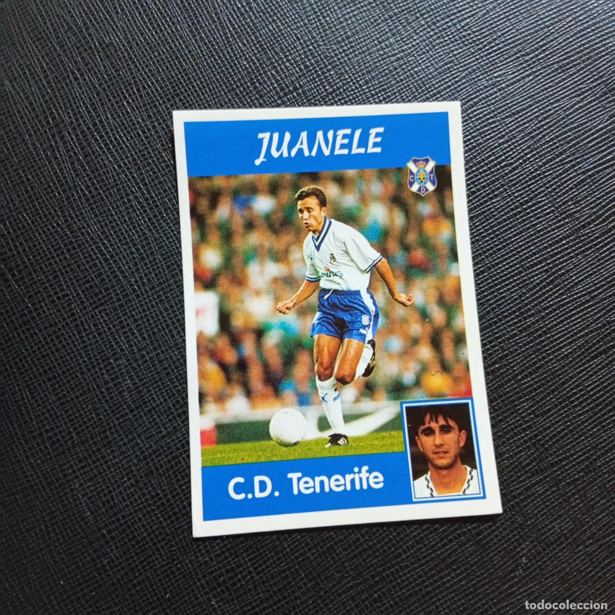 Figurine di Calcio: 157 JUANELE TENERIFE PANINI 1997 1998 CROMO 97 98 FUTBOL - SIN PEGAR - A92 PG208 B