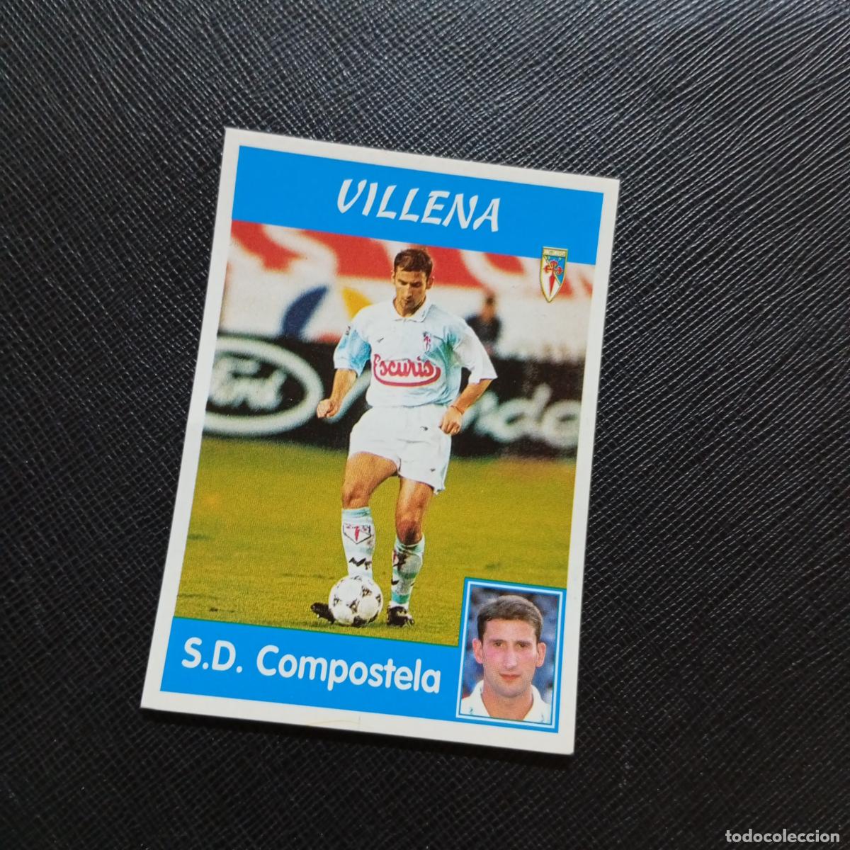 Cartes &agrave; collectionner de Football: 163 VILLENA COMPOSTELA PANINI 1997 1998 CROMO 97 98 FUTBOL - SIN PEGAR - A92 PG208