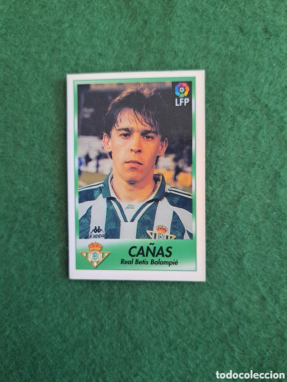 Cromos de Futebol: Ca&ntilde;as. N&deg;23. Betis. Bollycao Liga 96-97