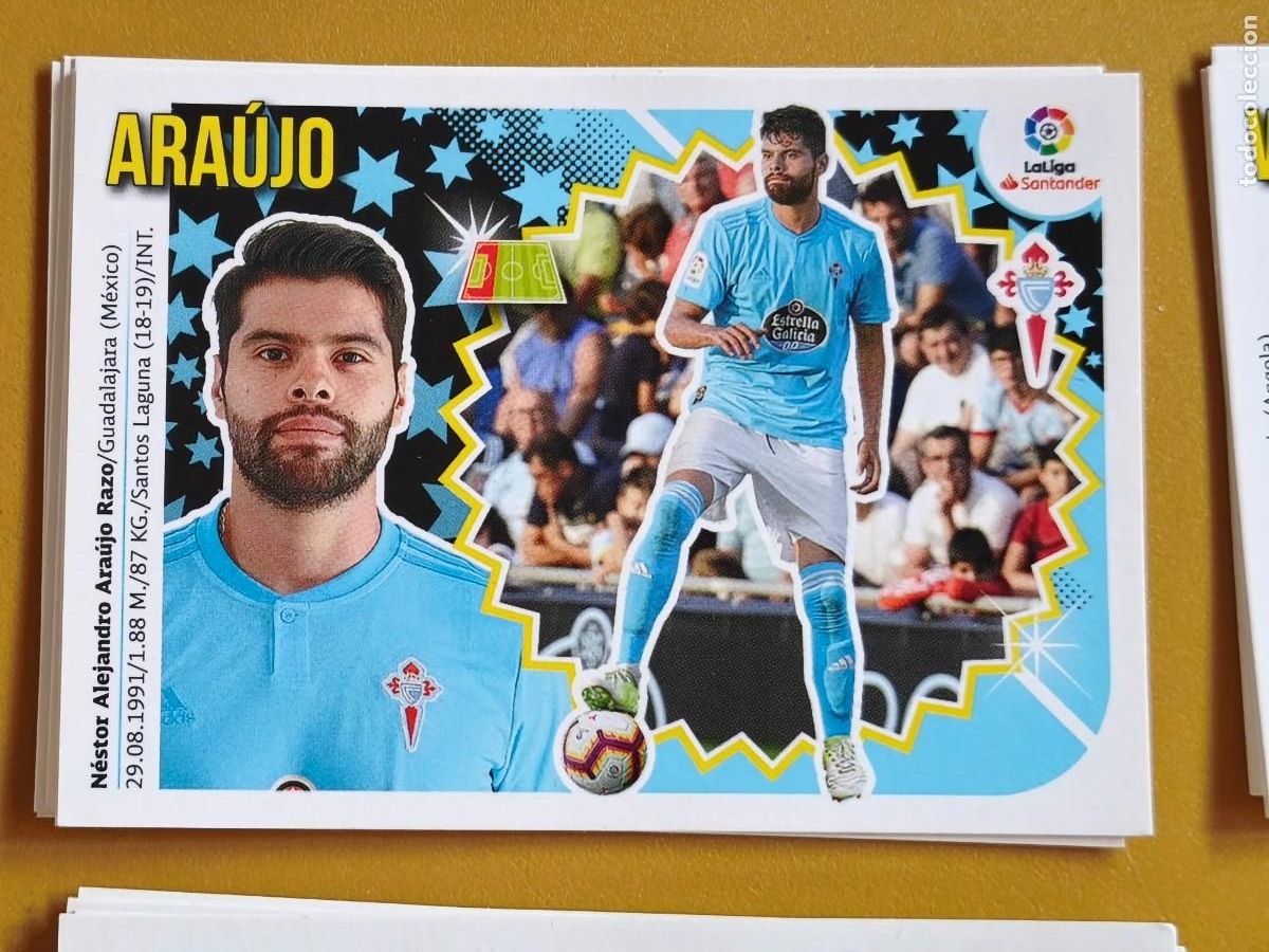 Cartes &agrave; collectionner de Football: araujo, 2018 19 ultimos fichajes