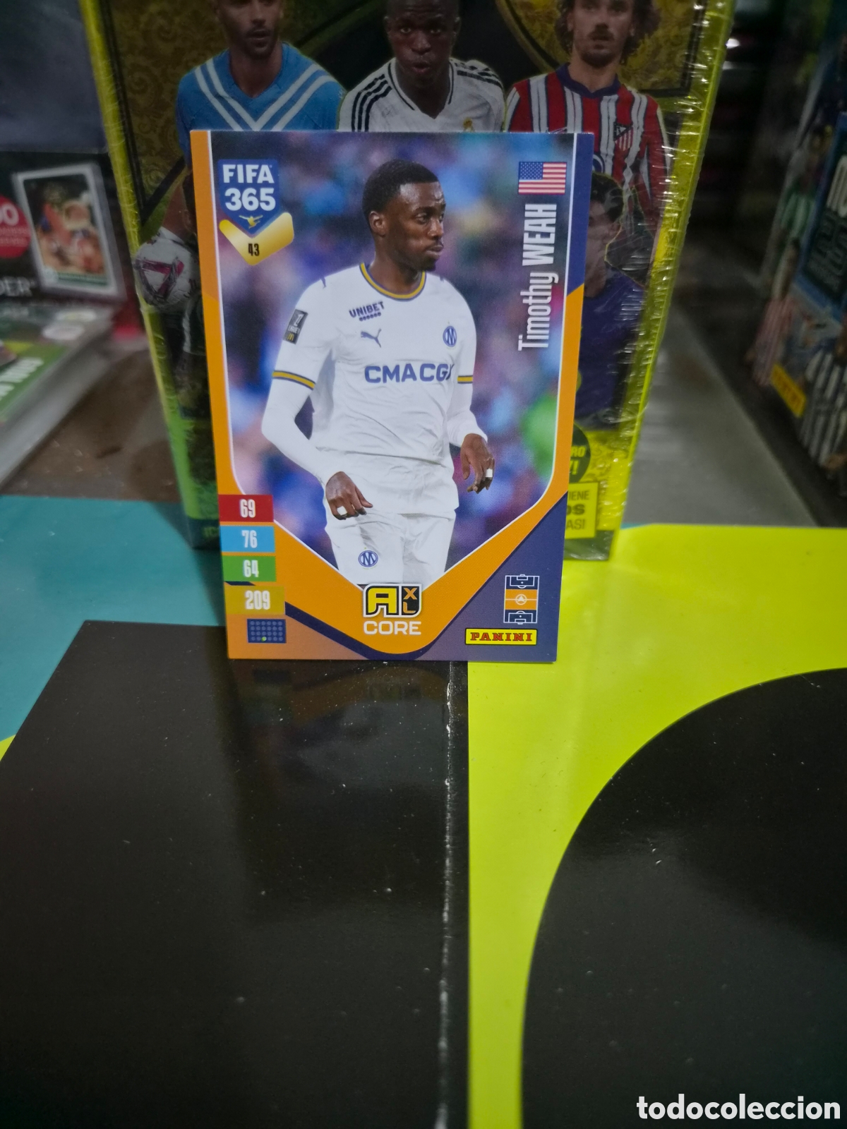 Cartes &agrave; collectionner de Football: N&deg;43 Timothy Weah FIFA 365 2027